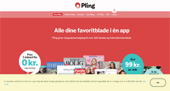 Desktop Screenshot of pling.dk